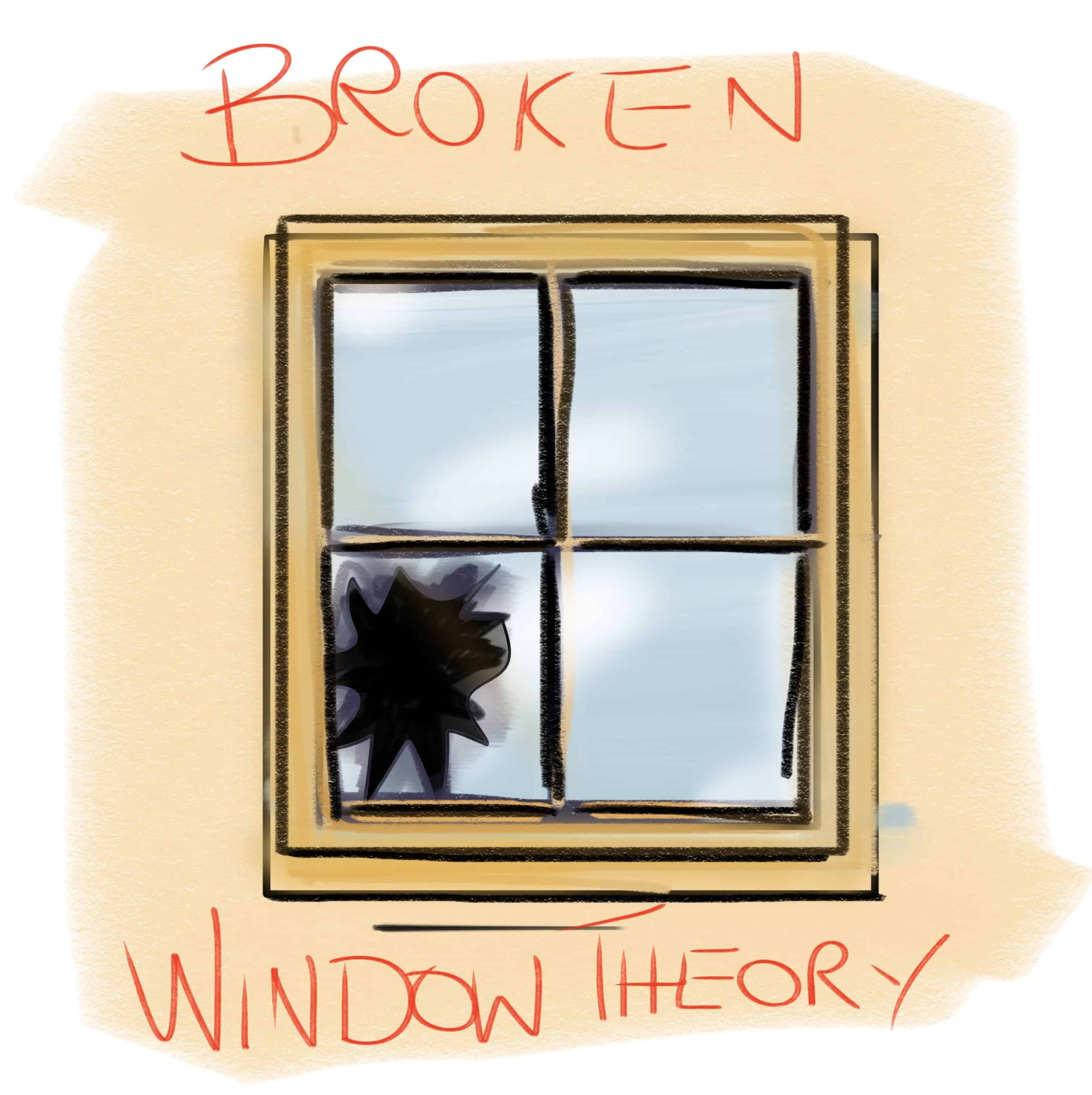 broken window theory quizlet